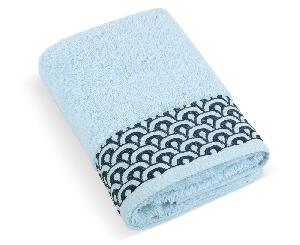 PRÉMIOVÁ Froté osuška kolekce Krajka 70x140 cm Modrá