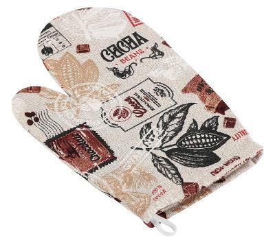 Kuchyňská chňapka 28x18 cm - Kakao