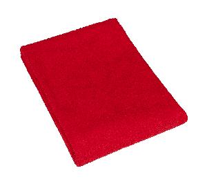 Froté plážová osuška - 100x150 Červená