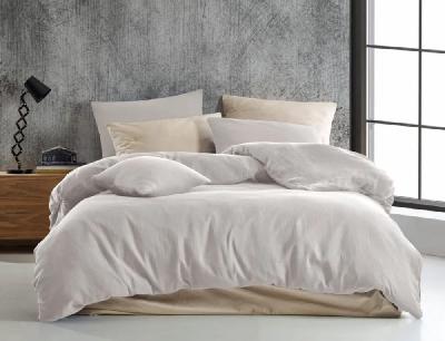 TOP Mušelínové povlečení 140x200+70x90 Smetanové