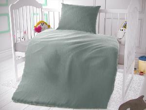 TOP Dětské mušelínové 90x135+45x60 Světle zelené