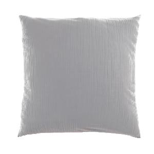 Mušelínový povlak na polštář 50x50 SVĚTLE ŠEDÝ