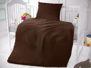 TOP Dětské mušelínové 90x135+45x60 Tmavě hnědé