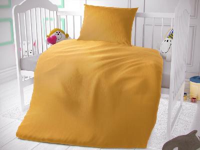 TOP Dětské mušelínové 90x135+45x60 Žluté