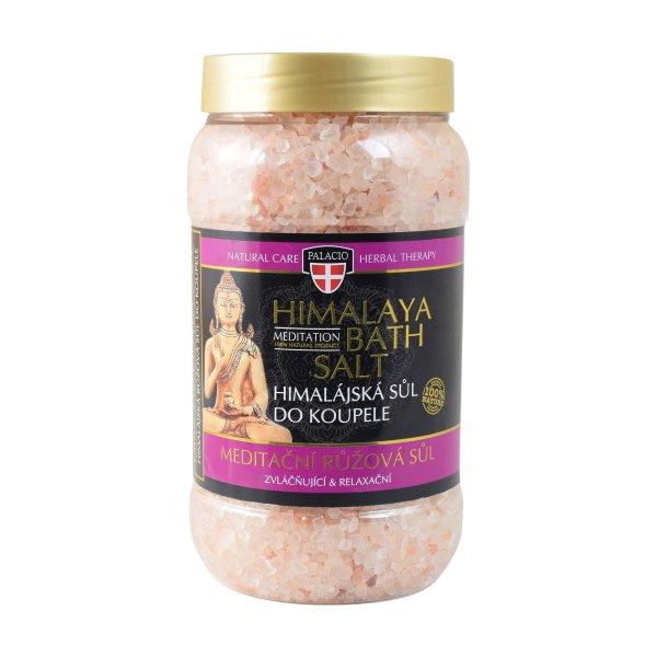 PALACIO Himalájská meditační koupelová sůl růžová 1200 g