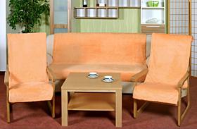 Souprava Korall micro 3+1+1 - 150x200, 65x150 LOSOSOVÁ