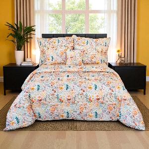 5D bavlněné povlečení 140x200+70x90 Polní kvítí